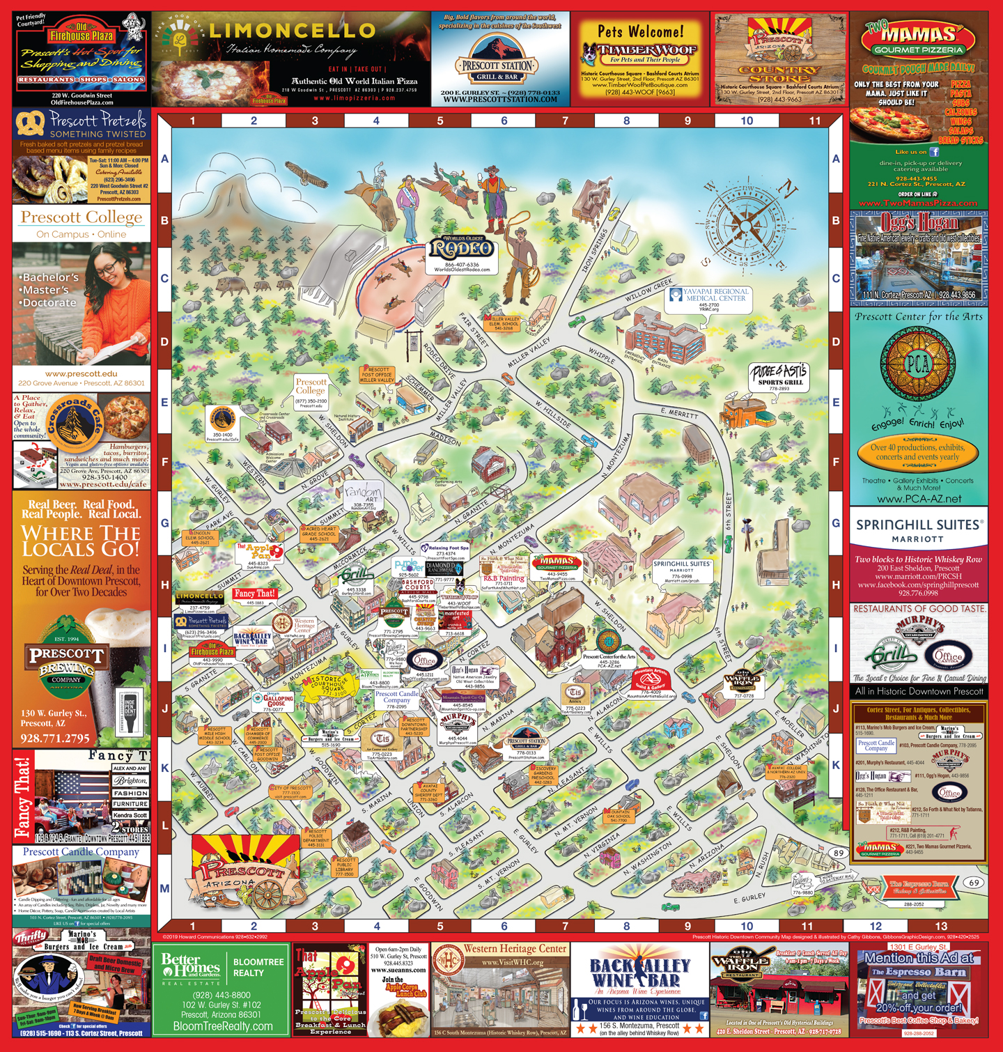 2014-15 Prescott Historic Community Map