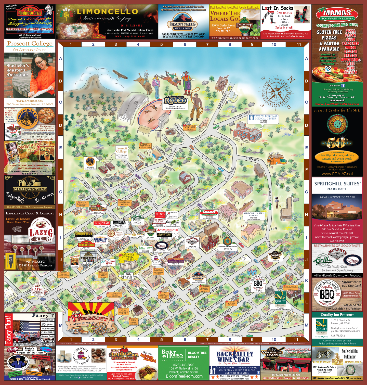 2014-15 Prescott Historic Community Map